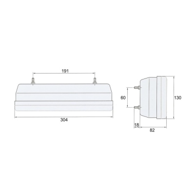 Fanale posteriore sinistro per IVECO Daily 2007-_2