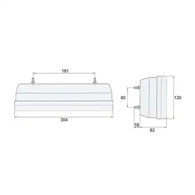 Fanale posteriore sinistro per IVECO Daily 2007-_2