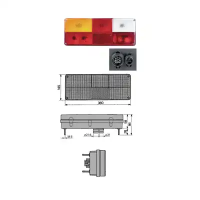 Fanale posteriore destro per IVECO_0
