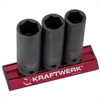 3-t. Schlag-Stecknusssatz MAGALU ½" KRAFTWERK