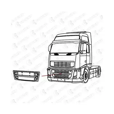 Grille Radiateur inferieure pour Volvo FH 13_1