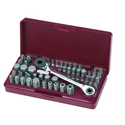 Coffret d'embouts Tribit ¼+5/16" 55 pc KRAFTWERK_0