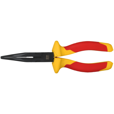 Spitzzange, gebogen, 200 mm, 1.000 Volt, VDE_0