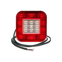 Fanale posteriore a LED PRO-M-ROAD, 12/24V
