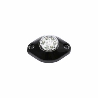 Fanale lampeggiatore arancio a LED 12/24V 200Lm