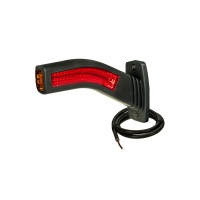 Luce d'ingombro a LED sinistra, ros/bian/aranci.