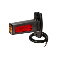 Luce d'ingombro a LED sinistra, ros/bian/aranci.