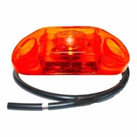 Luce di posizione rossa a LED PRO-CAN, 24 Volt