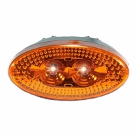 Lampeggiatore LED 12/24 V cavo 0,5m