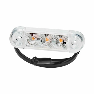 Luce di posizione bianca a LED PRO-SLIM, 12V_0