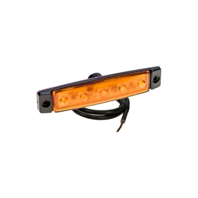 LED Seitenmarkierungsleuchte PRO-FLAT, gelb_0