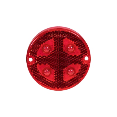 Luce di Posizione rossa/bianca a LED PRO-BUTTON_0