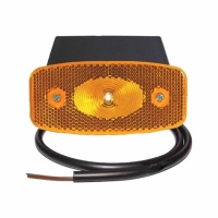 Fanale di posizione laterale LED, cavo 0,5m, 12V
