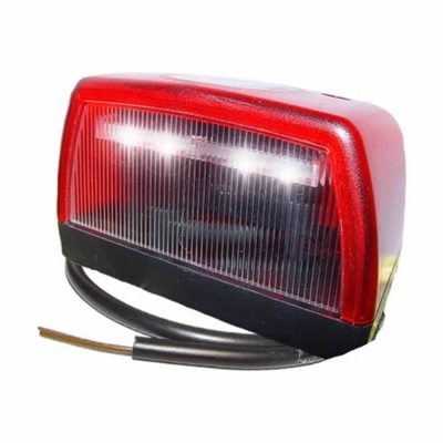 Luce targa a LED con luce di posizione rossa, 24 V_0