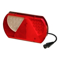 Fanale posteriore a LED PRO-LANE, sinistra, 12/24V