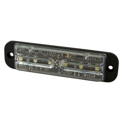 LED Kennleuchten PRO-FLAT-STROBE II orange/blau_0