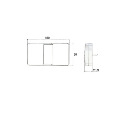 Schlussleuchte LED 12/24 V mit 0,5m Kabel PROPLAST_2