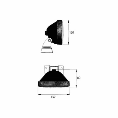 Rückfahrscheinwerfer LED PRO-REAR PROPLAST_1