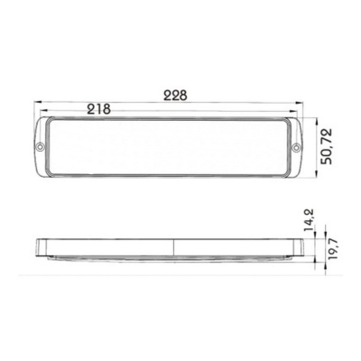 LED Innenleuchte PRO-S-SPACE "opal", 700Lm_2