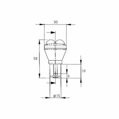 Modulo a LED “GLOWPOINT” 7 FUNZ,5W BA 15S_2