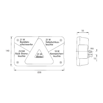 Fanale posteriore MULTIPOINT V, destra _1