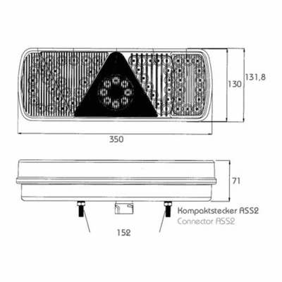 Fanale posteriore a LED ECOLED, destra, 24 Volt_2