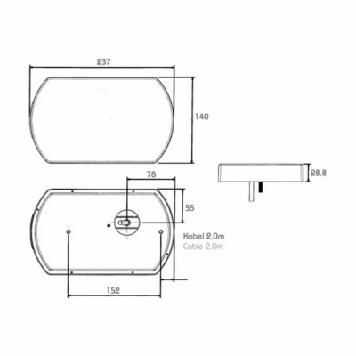 Fanale posteriore a LED PRO-LANE, destra, 12/24V_3
