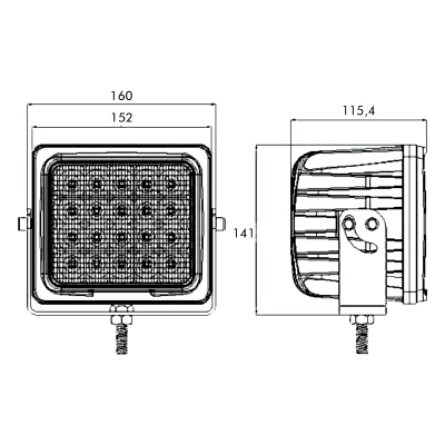 LED Arbeitsscheinwerfer PRO-ROCK Extreme_1