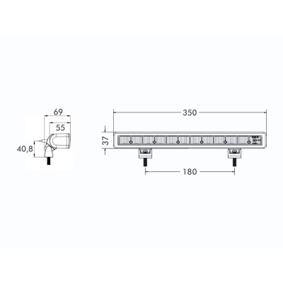 LED Driving Lamp PRO-DRIVE II, 12/24V, 2400lm_1