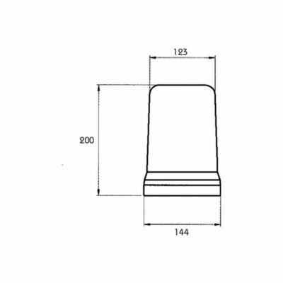 Girofaro ECO LINE I 12V, magnetico_1