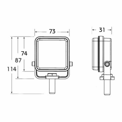 LED-Frontblitzer, 10-30 Volt, gelb_3