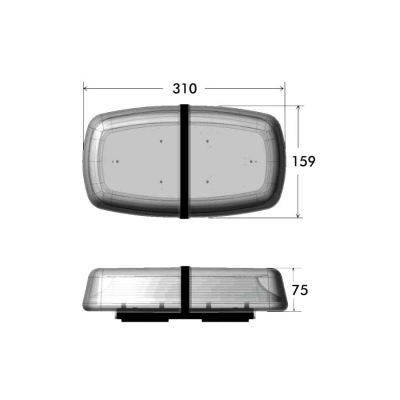 Rampe Lumineuse à LED, 310mm, 72 LEDs_2