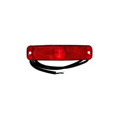 Luce di posizione rossa a LED con catadiottro_1