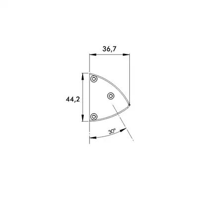 Plafoniera a LED PRO-WALL 2ft., 573mm, 450lm_2