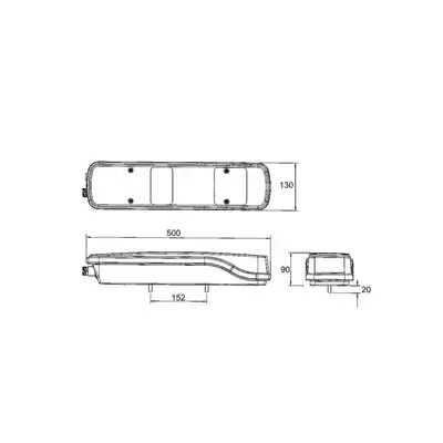 Fanale posteriore Volvo,destra _5