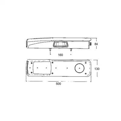 Fanale posteriore LC9, sinistra, VOLVO/RENAULT_2