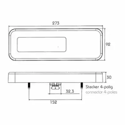 Fanale posteriore a LED PRO-ROAD, 12/24V_5