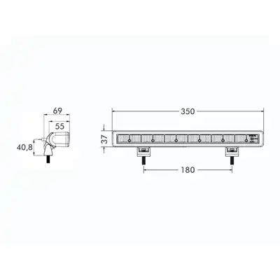 LED Driving Lamp PRO-DRIVE II, 12/24V, 2400lm_1