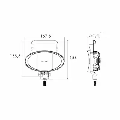 LED Arbeitsscheinwerfer PRO WORK II H&S_2