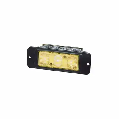 Feu flash à LED orange,  à plaquer, 12/24V_3