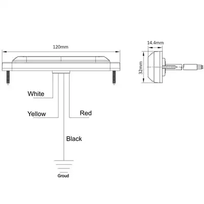 Lampeggiante a LED PRO-INTER-STROBE_1