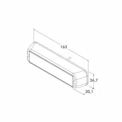 LED Kennleuchte PRO-TWIN-STROBE, gelb/blau_1