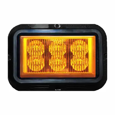 LED Kennleuchte PRO-STROBE gelb, Anbauversion_1