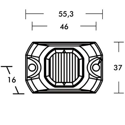 Lampeggiante a LED PRO-INTER-STROBE_1