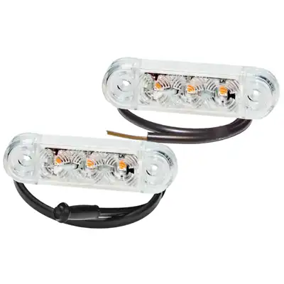 Luce di posizione bianca a LED PRO-SLIM, 24 Volt_0