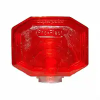 Ersatzglas rot/weiss PROPLAST
