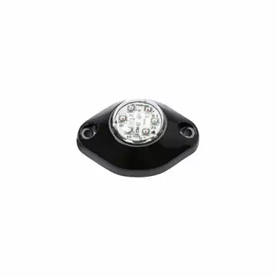 Fanale lampeggiatore arancio a LED 12/24V 200Lm_0