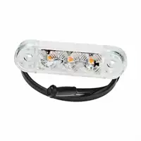 LED Begrenzungsleuchte PRO-SLIM, Flachkabel 0,5m
