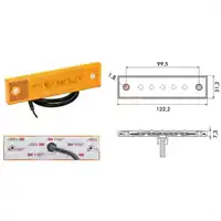 LED Seitenmarkierungsleuchte PRO-SUPER-FLAT,