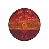 Lichtscheibe für Rückleuchte, rund, rechts, links